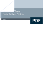 Standard Parts Installation Guide: Siemens Siemens Siemens