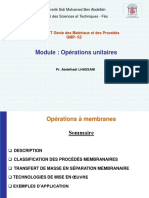 Cours GMP Operations Unitaires PR Lhassani