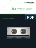 Low Profile Evaporators: Ps Series & PSL Series