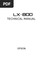 Download Epson LX-800 Technical Manual by anblodica SN54921291 doc pdf