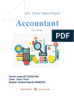Assessment 1 Career Interest Report