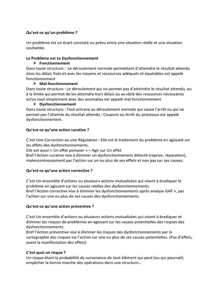 Comprendre les problèmes et solutions | PDF | Valeur (Économie) | Risque