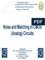 Noise and Matching in CMOS (Analog) Circuits: Giovanni Anelli