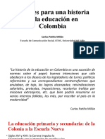 Historia de La Educacic3b3n en Colombia
