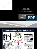 HCC2123 - CIRS: Understanding Investor Relations