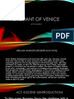 Merchant of Venice: Act Iii Scene Ii
