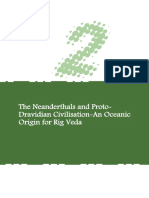 The Neanderthals and Proto-Dravidian Civilisation-An Oceanic Origin For Rig Veda