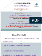 AGROSTO L3 2019, Plan Du Cous Et Objectifs