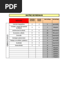 Matriz de Riesgos