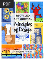 Recycled Art Journal: Principles of Design