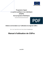 Manuel D'utilisation de CSPro