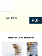 ADT Stack Implementation and Applications