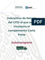 Instructivo ComplementoCartaPorte Autotransporte