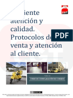 #TemarioCGT2020 T10 El Cliente Atención y Calidad. Protocolos de Venta y Atención Al Cliente PDF