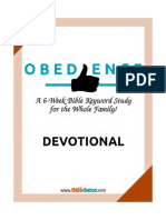 Obedience Devotional