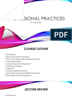 Professional Practices: An Introduction