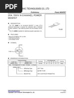 Unisonic Technologies Co., LTD: 20A, 500V N-Channel Power Mosfet