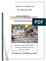 Assignment: Department of Civil Engineering Wah Engineering College