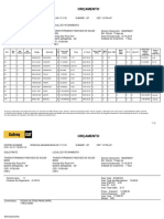 Orçamento detalhado de peças e serviços