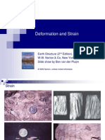 Deformation and Strain: Earth Structure (2 Edition), 2004 W.W. Norton & Co, New York Slide Show by Ben Van Der Pluijm