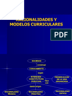 RACIONALIDADESy MODELOCURRICULARES