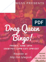 Drag Queen 8x11 Flyer