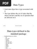 L2 Datatypes