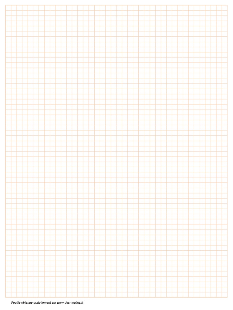 Feuille Quadrillée à Imprimer Gratuit A4 Feuille Quadrillee Plus | PDF