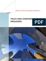 RBA Trust Company Service Providers