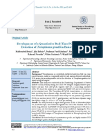 Development of A Quantitative Real-Time PCR Assay For Detection of in Brain Samples