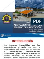 Asentamientos en El Terreno de Cimentación