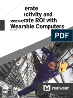 Accelerate Productivity and Generate ROI With Wearable Computers