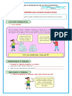 Igualamos Cantidades para Alcanzar Nuestras Metas: Situación Problemática