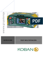 KCER-01MF multifunción prueba seguridad