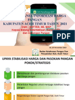 Materi Informasi Harga Pangan 2021