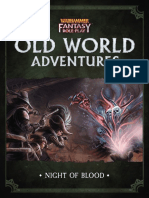 WFRP Old World Adventures Night of Blood