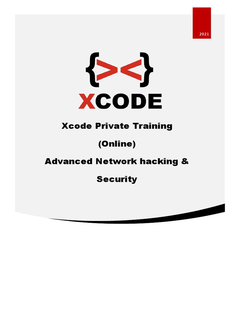 Xcode private training online advanced network hacking security