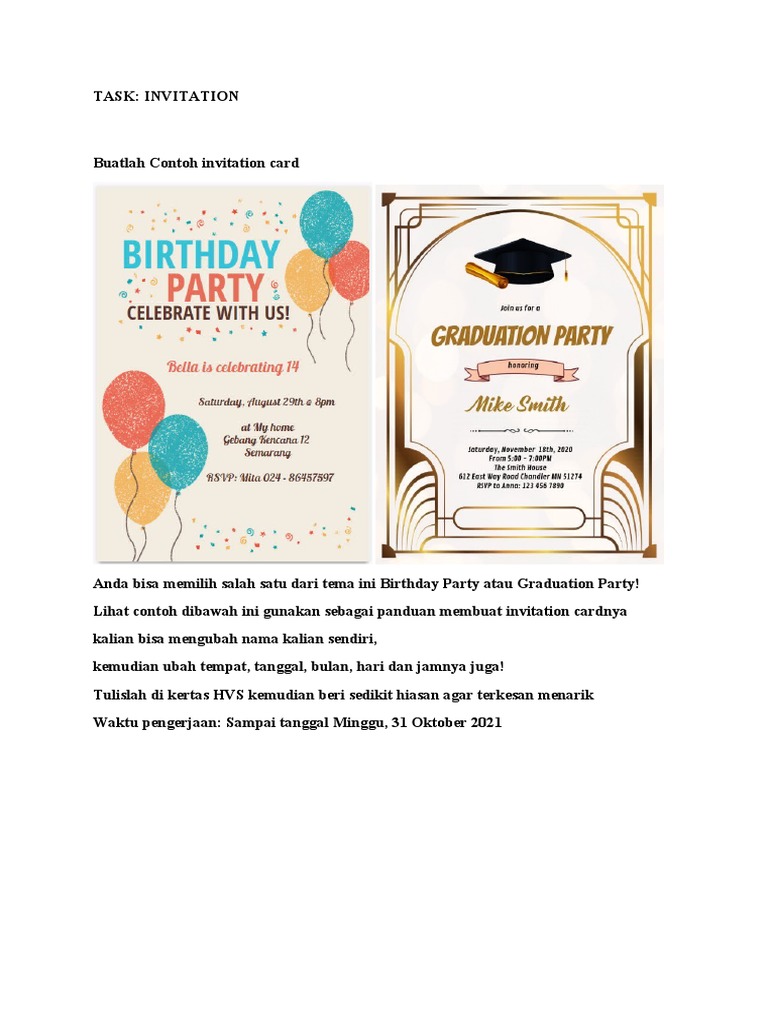 Soal Kelas 8 Invite Someone PDF