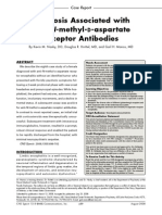 Psychosis Associated With Anti-N-methyl - Aspartate Receptor Antibodies