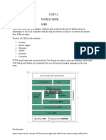 WWW Layers Key Functions