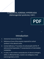 Endocrinology Adreno Genital Syndrome