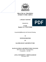 Portfolio Format - ND2021 - Practical Training