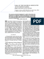 Cancer - June 1979 - Diasio - Adenocarcinoma of The Pancreas Associated With Hypoglycemia Case Report and Review of The