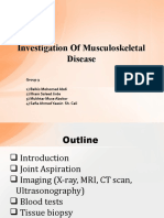 Investigation of Musculoskeletal Disease-2-1