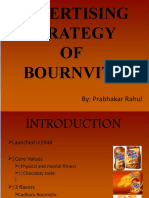 Advertising Strategy OF Bournvita: By: Prabhakar Rahul