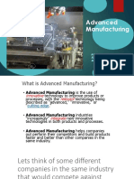 Advanced Manufacturing: RAIN 2019/2020 Session