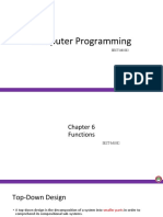 Computer Programming: SECT-M1082