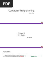 Computer Programming: SECT-M1082