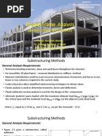 5 - Precast Frame Analysis - Substructuring Methods