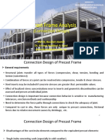 3 - Precast Frame Analysis - Connections Design